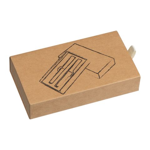 Set de scris mini din cupru și lemn 11
