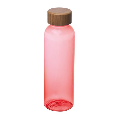 Sticlă de băut PET cu capac din bambus, 500ml 3