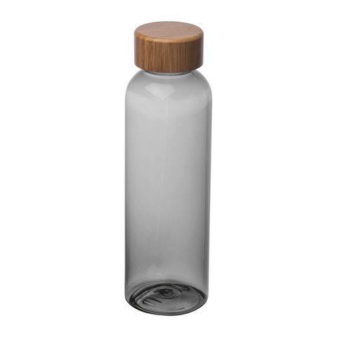 Sticlă de băut PET cu capac din bambus, 500ml 2