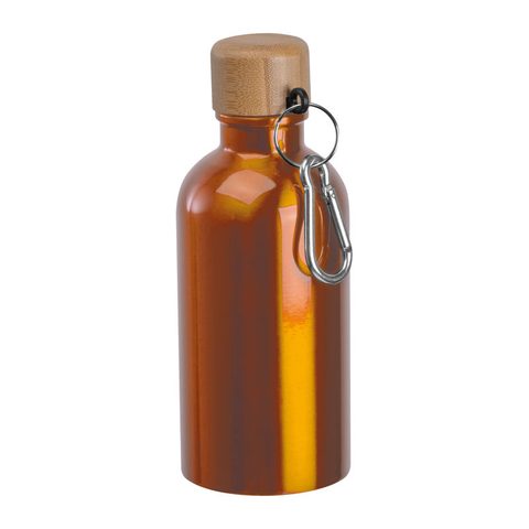 Sticlă din oţel inoxidabil cu carabină, 400ml 2