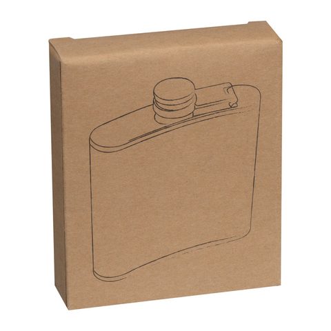 Sticluţă  wisky cu înveliș din bambus, 170 ml 5